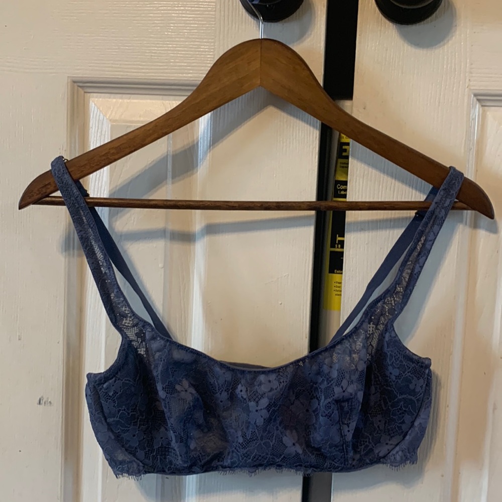 Victoria Secret bralette 36C light blue/periwinkle
